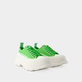 Sneakers Tread Slick - Alexander Mcqueen - Toile - Green
