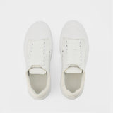 Sneakers Oversized - Alexander Mcqueen - Cuir - Blanc