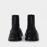 Baskets Tread Slick en Toile Noire