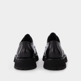 Mocassins en Cuir Noir