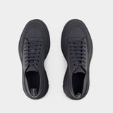 Sneakers Tread Slick Low - Alexander Mcqueen - Cuir - Anthracite
