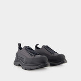 Sneakers Tread Slick Low - Alexander Mcqueen - Cuir - Anthracite