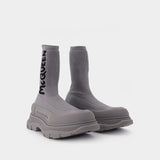 Bottes Sock en Gris