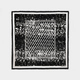 Écharpe Fo Stamp Biker - Alexander Mcqueen - Laine - Ivoire/Noir