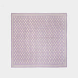 Écharpe Ca Biker 120X140 - Alexander Mcqueen - Laine - Lilas/Blanc