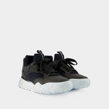 Sneakers Court - Alexander Mcqueen - Cuir - Noir/Blanc