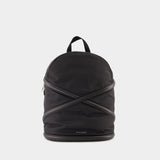 Sac À Dos Harness - Alexander Mcqueen - Cuir - Noir