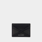 Porte Carte Harness - Alexander Mcqueen - Cuir - Noir