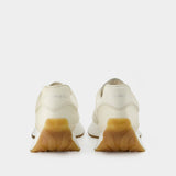 Sneakers Sprint - Alexander Mcqueen - Cuir - Beige