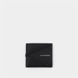 Portefeuille Billfold - Alexander Mcqueen - Cuir - Noir