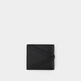 Portefeuille Billfold - Alexander Mcqueen - Cuir - Noir
