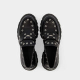 Mocassins Wander - Alexander Mcqueen - Cuir - Noir