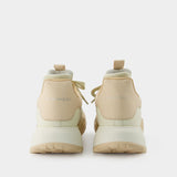 Sneakers Court - Alexander Mcqueen - Cuir - Beige