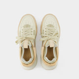 Sneakers Court - Alexander Mcqueen - Cuir - Beige