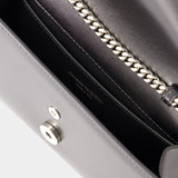 Sac à bandoulière The Slash - Alexander Mcqueen - Cuir - Noir