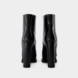 Bottines - Alexander McQueen - Cuir - Noir