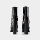 Bottines 120 Mm - Alexander Mcqueen - Cuir - Noir