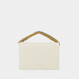 Sac Hobo Small Skull Ch - Alexander Mcqueen - Cuir - Soft Ivoire