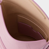 Sac Hobo The Curve - Alexander Mcqueen - Cuir - Rose Antique