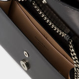 Sac à Bandoulière The Slash - Alexander Mcqueen - Cuir - Noir