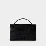 Sac Hobo T.H.Medium Skull - Alexander Mcqueen - Cuir - Noir