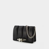 Sac à Bandoulière The Slash - Alexander Mcqueen - Cuir - Noir
