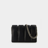 Sac à Bandoulière The Slash - Alexander Mcqueen - Cuir - Noir