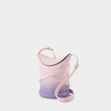 Sac Hobo The Curve - Alexander Mcqueen - Cuir - Lilas/Rose