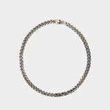 Collier Skull - Alexander McQueen - Métal - Métallique