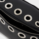 Sac Banane Biker Bumbag - Alexander Mcqueen - Cuir - Noir