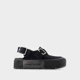 Sandales Leath S.Rubb - Alexander Mcqueen - Cuir - Noir