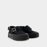 Sandales Leath S.Rubb - Alexander Mcqueen - Cuir - Noir