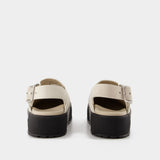 Sandales Leath S.Rubb - Alexander Mcqueen - Cuir - Beige