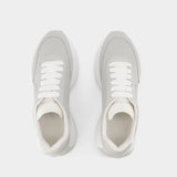 Sneakers Leath S.Rubb - Alexander Mcqueen - Cuir - Gris
