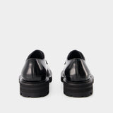 Mocassins Oversized - Alexander Mcqueen - Cuir - Noir