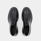 Mocassins Oversized - Alexander Mcqueen - Cuir - Noir