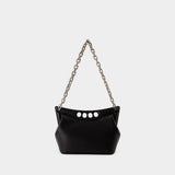 Sac Hobo The Small Peak - Alexander Mcqueen - Cuir - Noir