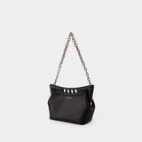 Sac Hobo The Small Peak - Alexander Mcqueen - Cuir - Noir