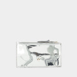 Porte-Carte Skull Small - Alexander McQueen - Argenté