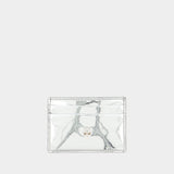 Porte Carte Skull - Alexander McQueen - Argenté