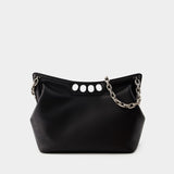 Sac Hobo The Peak - Alexander McQueen - Cuir - Noir