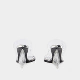 Sandales - Alexander Mcqueen - Cuir - Transparent