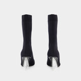Bottes - Alexander Mcqueen - Cuir - Noir
