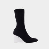 Bottes - Alexander Mcqueen - Cuir - Noir