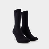 Bottes - Alexander Mcqueen - Cuir - Noir