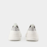Sneakers Tread Slick Low - Alexander Mcqueen - Cuir - Gris