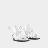 Sandales - Alexander Mcqueen - Cuir - Argenté