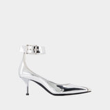 Escarpins - Alexander Mcqueen - Cuir - Argenté