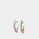 Boucles D'Oreille Pave - Alexander Mcqueen - Argenté