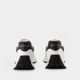 Sneakers Leath S.Rubb - Alexander Mcqueen - Cuir - Blanc/Noir